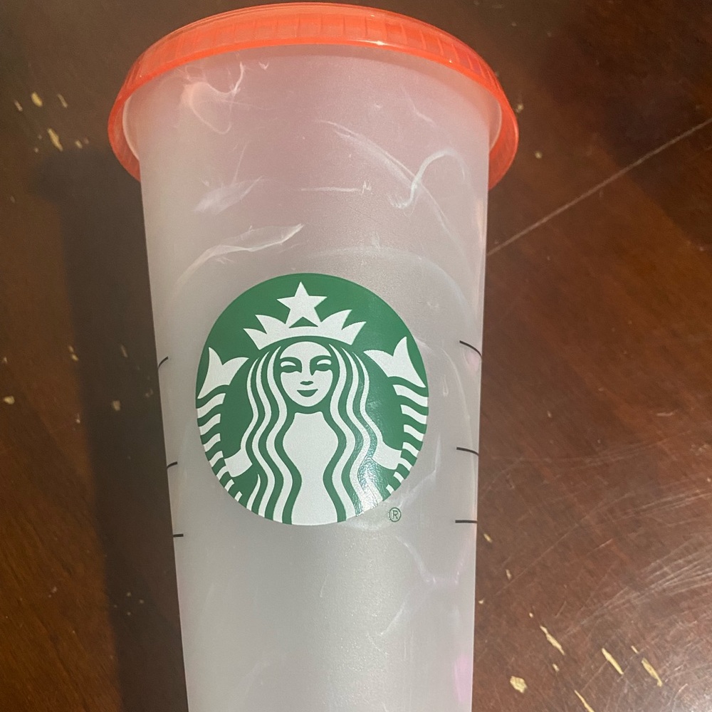 Starbucks Watercolour limited edition Colour Changing Cup